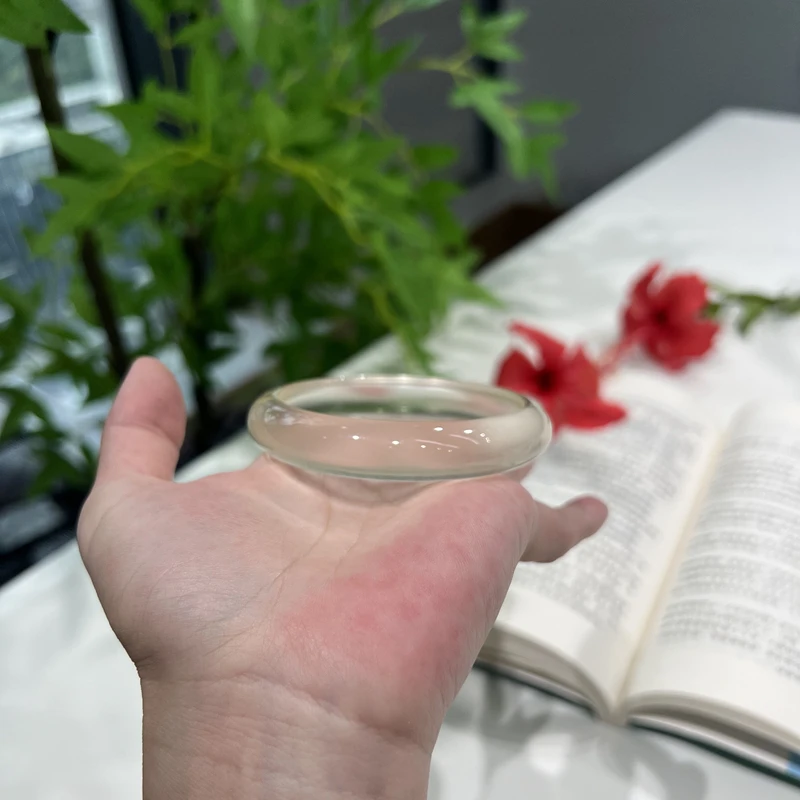 水晶香槟金粉紫蓝白色冰透工艺水晶颜色玻璃种饰品