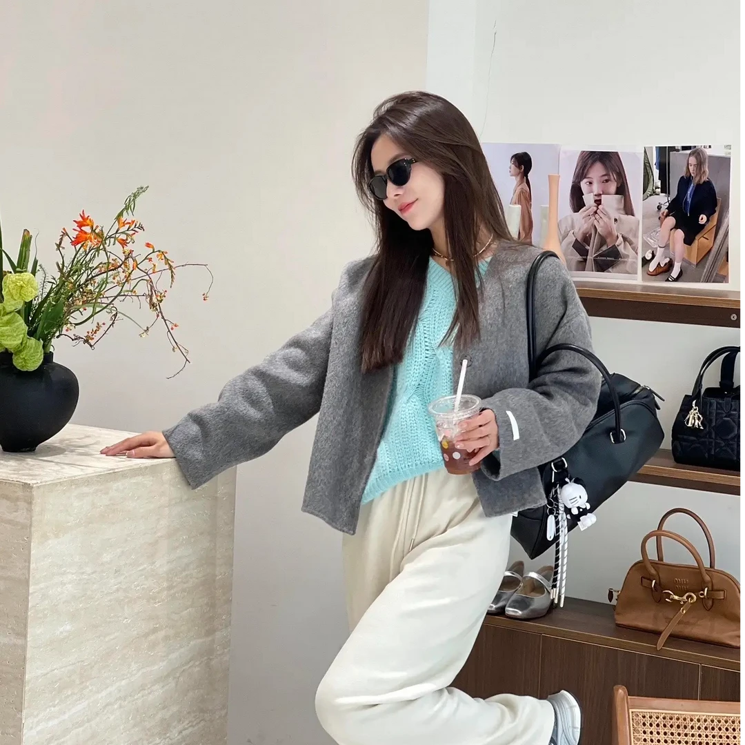 佳涵服饰秋冬套装毛衣卫衣休闲裤百搭宽松秋季长袖