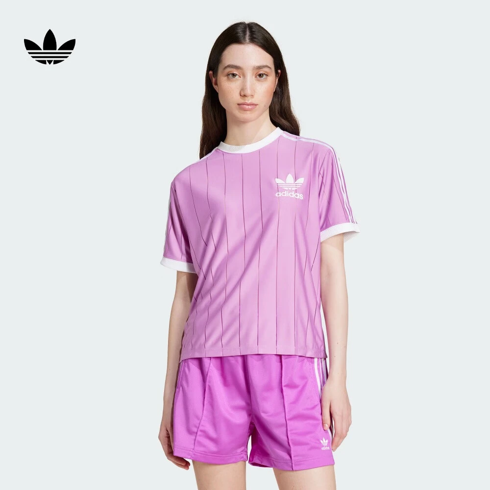 Adidas/阿迪三叶草休闲时尚系列TEE SS新品女款短袖T恤IY7226
