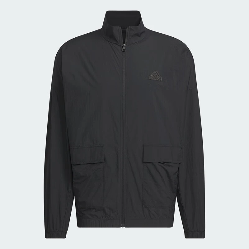 阿迪达斯（adidas）2024新款男装梭织立领夹克运动外套IT3954