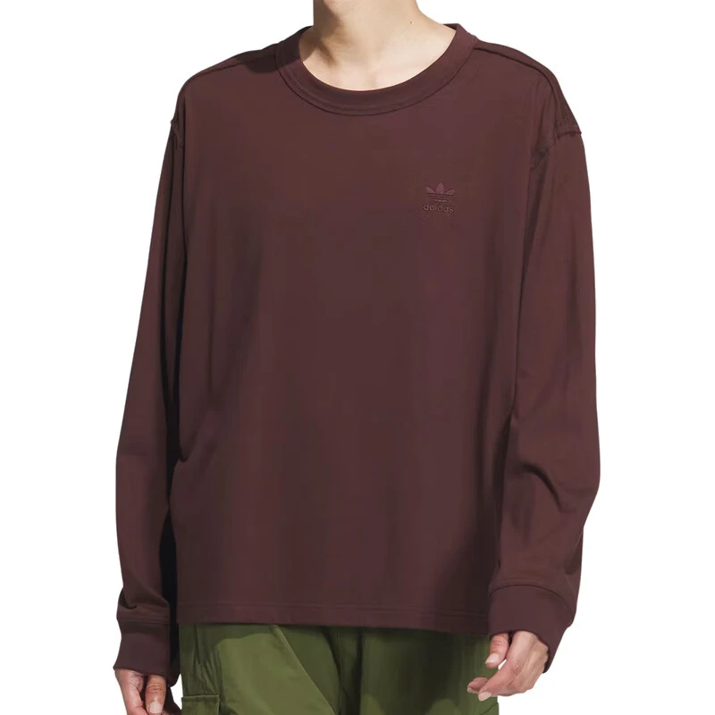 阿迪三叶草休闲时尚系列TEE LS夏款通款长袖T恤JG1520