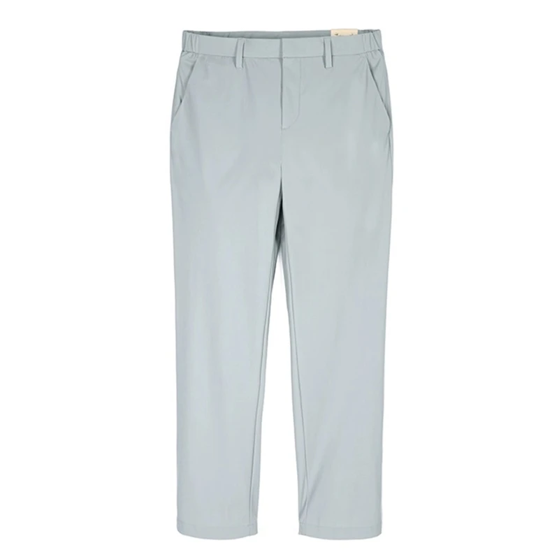 MCS修身版针织裤DCSWPM24A184休闲百搭轻薄舒适透气男士工装长裤