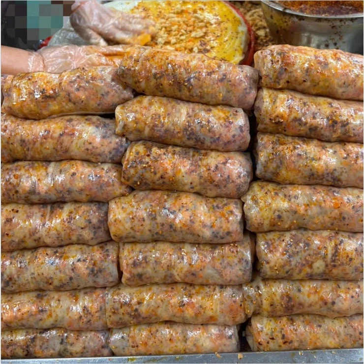 【拍1发4卷】正宗面皮卷皖北萧县产香辣凉皮美食懒人速食美味美食