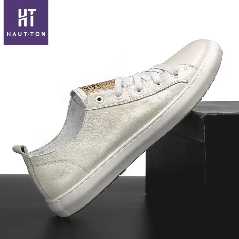 皓顿2025夏季新款轻便透气休闲百搭青年低帮男士板鞋9391XB076