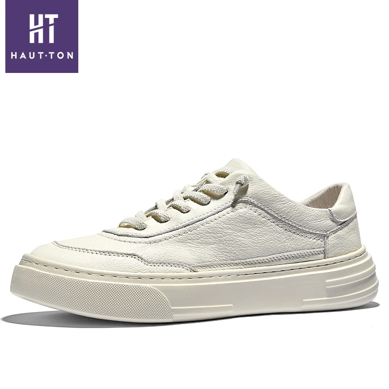 HAUT TON/皓顿男士夏秋新款小白鞋男士男款软底板鞋男款9311XB216