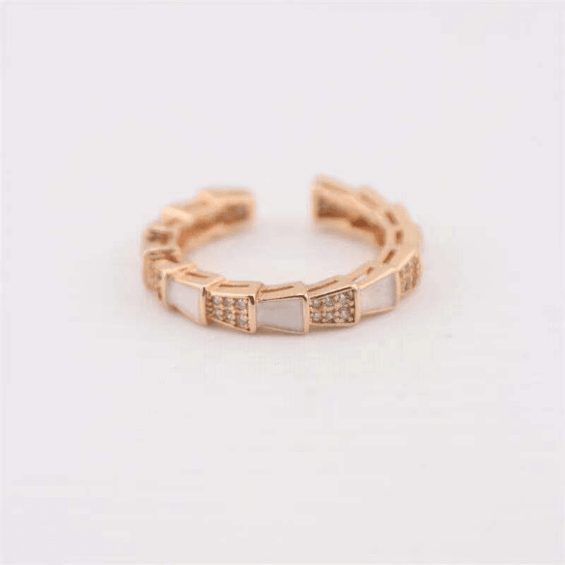 铜合金戒指 T3006 铜合金蛇骨戒指