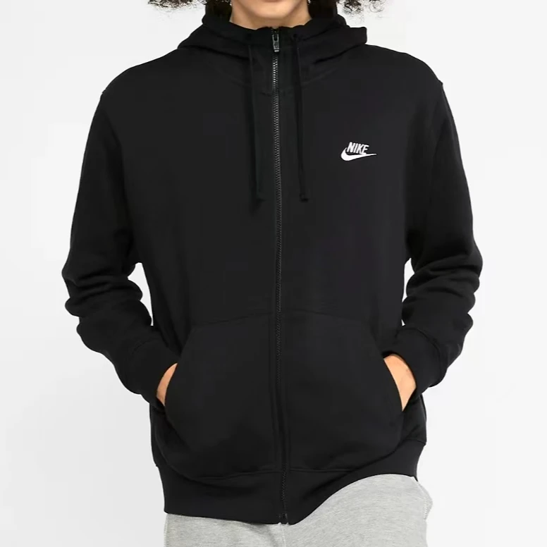 NIKE/耐克男女同款加绒全长拉链开襟连帽衫BV2646010