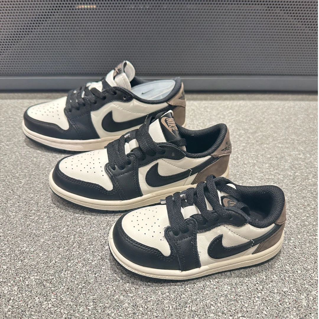NIKE/耐克JORDAN 1 RETRO LOW OG摩卡棕运动鞋FQ5435/CZ0858