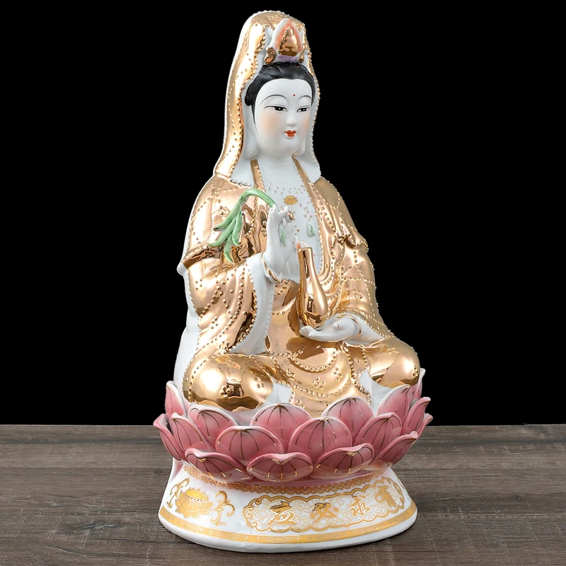 观音菩萨摆件家用观音佛像送子观音公司店铺开业礼品观音菩萨佛像