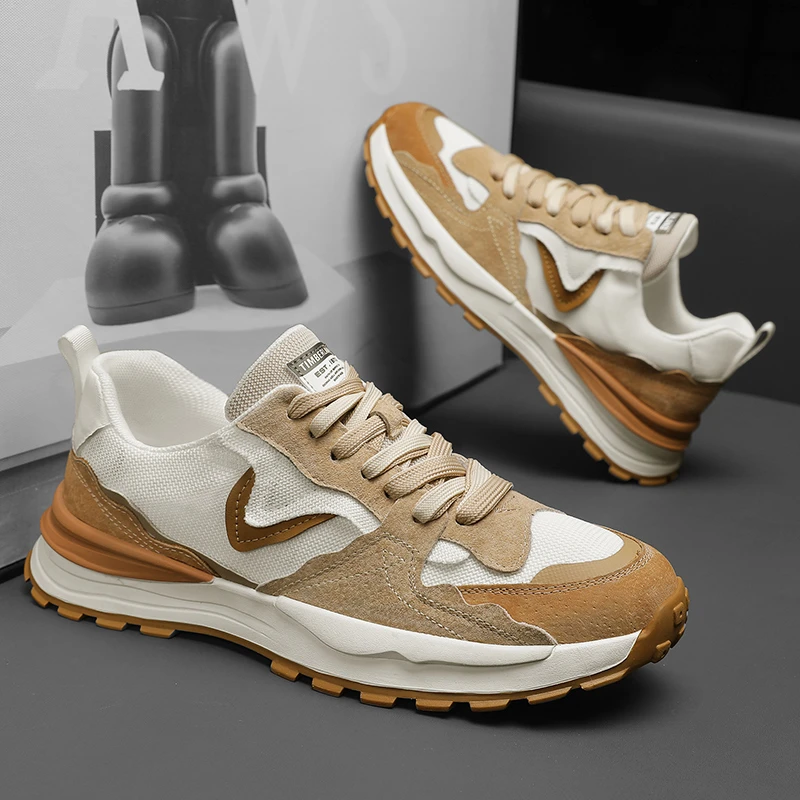 夏季新款网面透气时尚百搭休闲鞋潮流舒适休闲板鞋M01