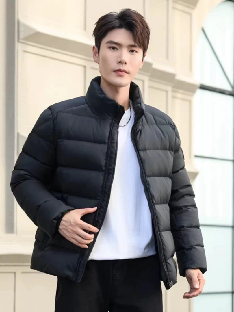 1505 短款2024新款冬季加厚保暖面包服立领外套潮