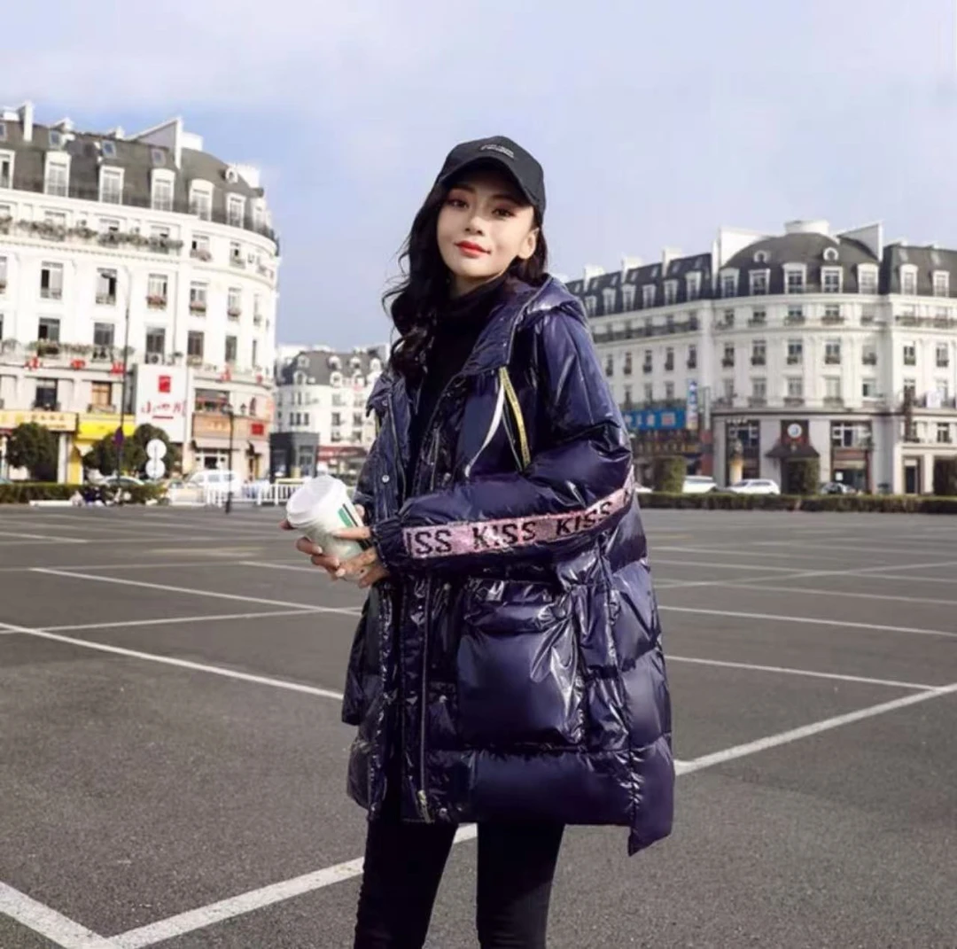 3942 GZ2024新款冬季爆款亮面免息棉服外套