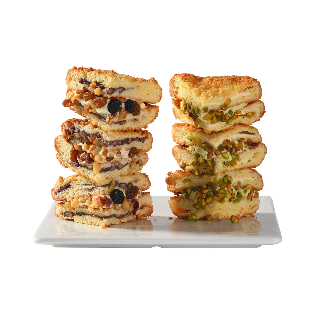 盒马烘焙 猛犸面包 （开心果牛油果+坚果乳酪） 280g