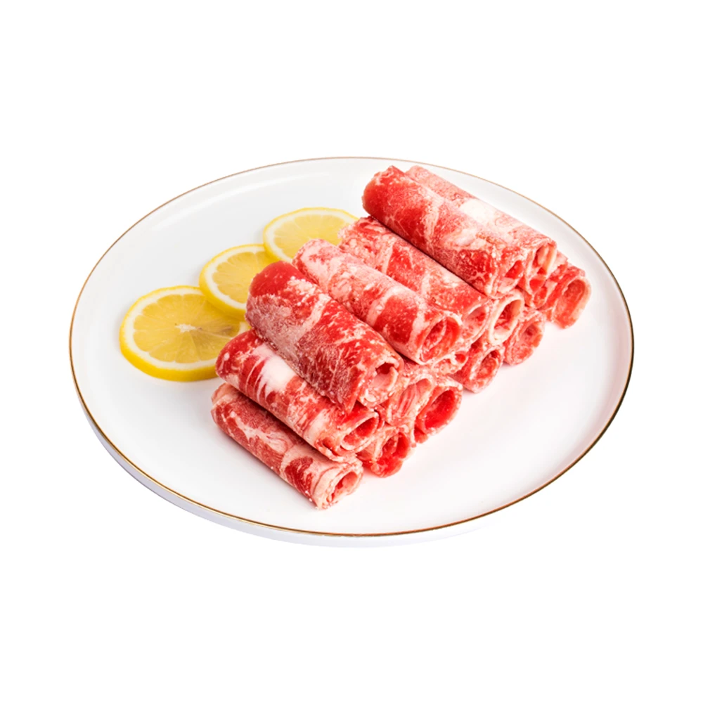 纽澜地 黑牛雪花牛肉卷 300g/盒*3