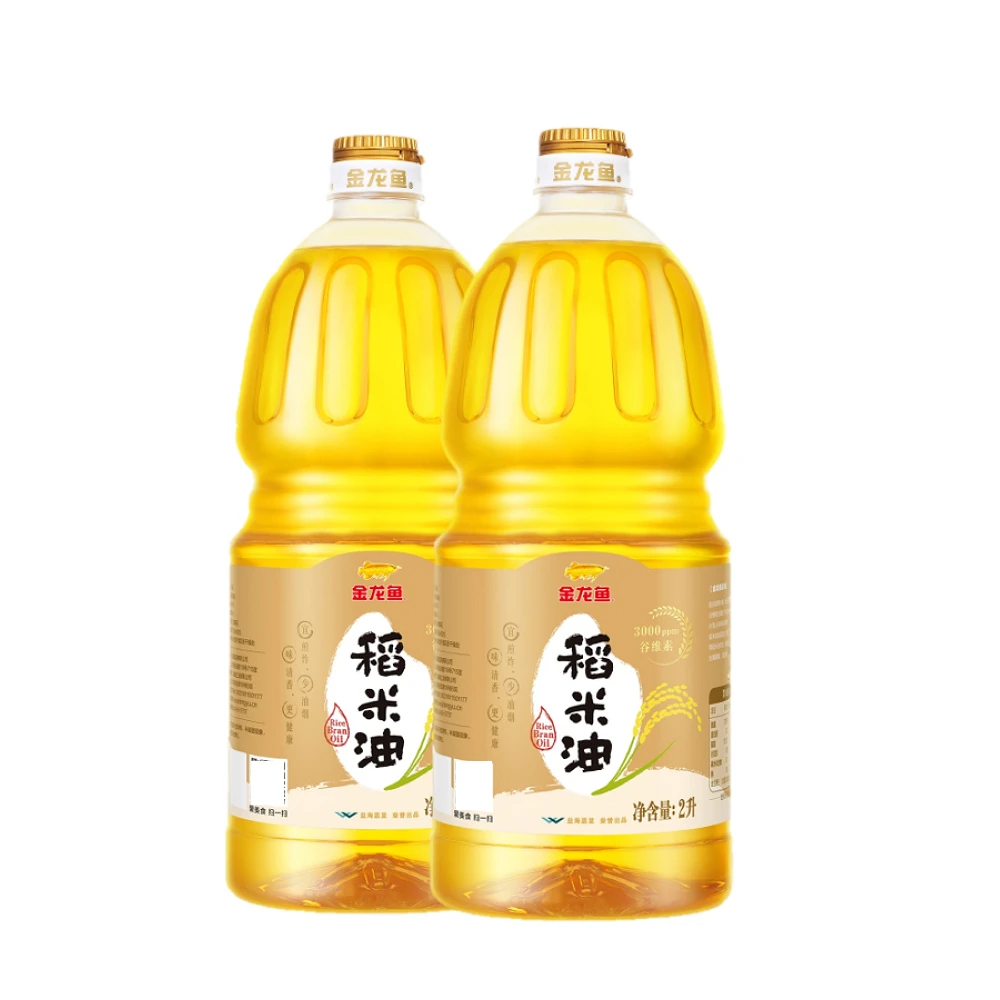 金龙鱼 稻米油 2L*2