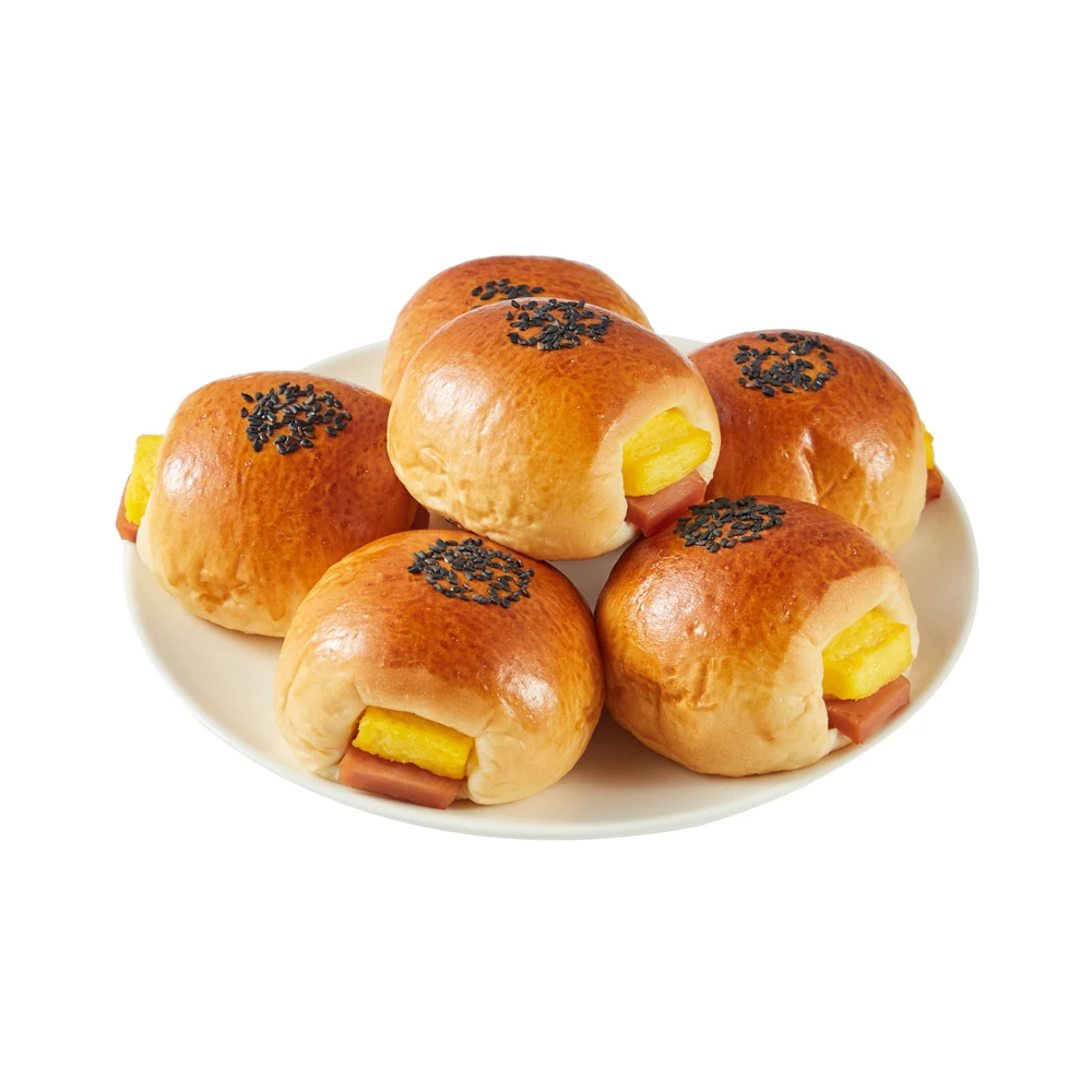 盒马烘焙 餐蛋烧面包 300g 6个