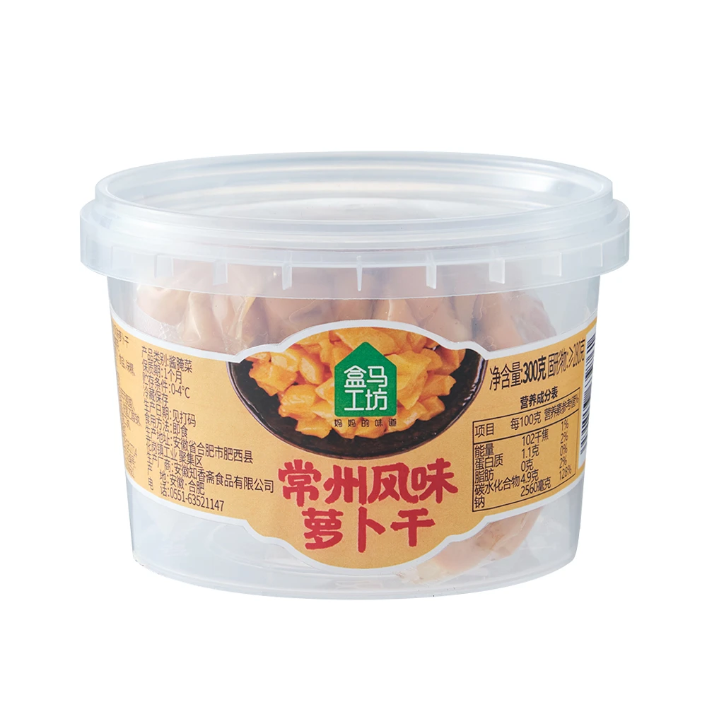 盒马工坊 常州风味萝卜干 300g