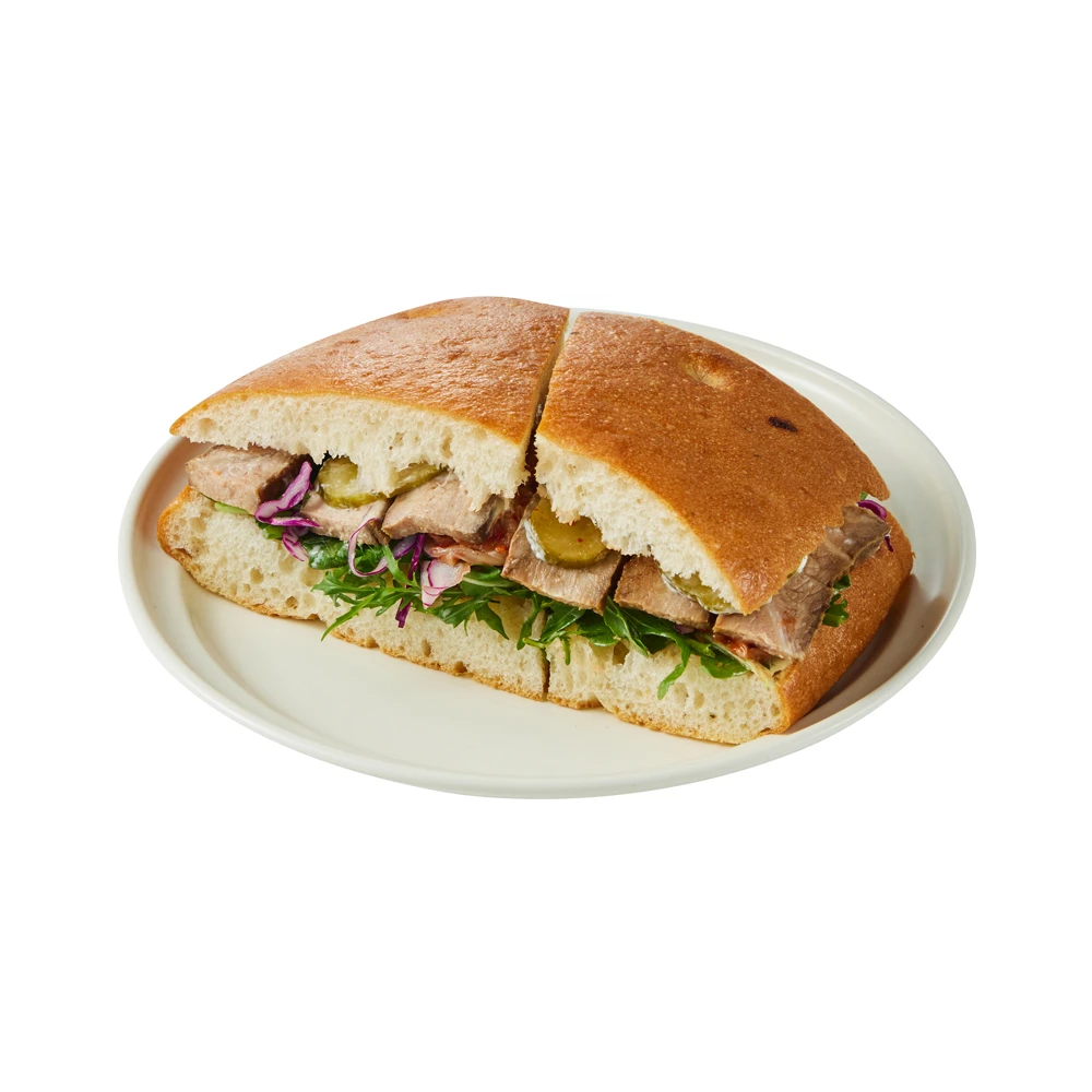 盒马烘焙 低糖韩式泡菜牛肉三明治190g