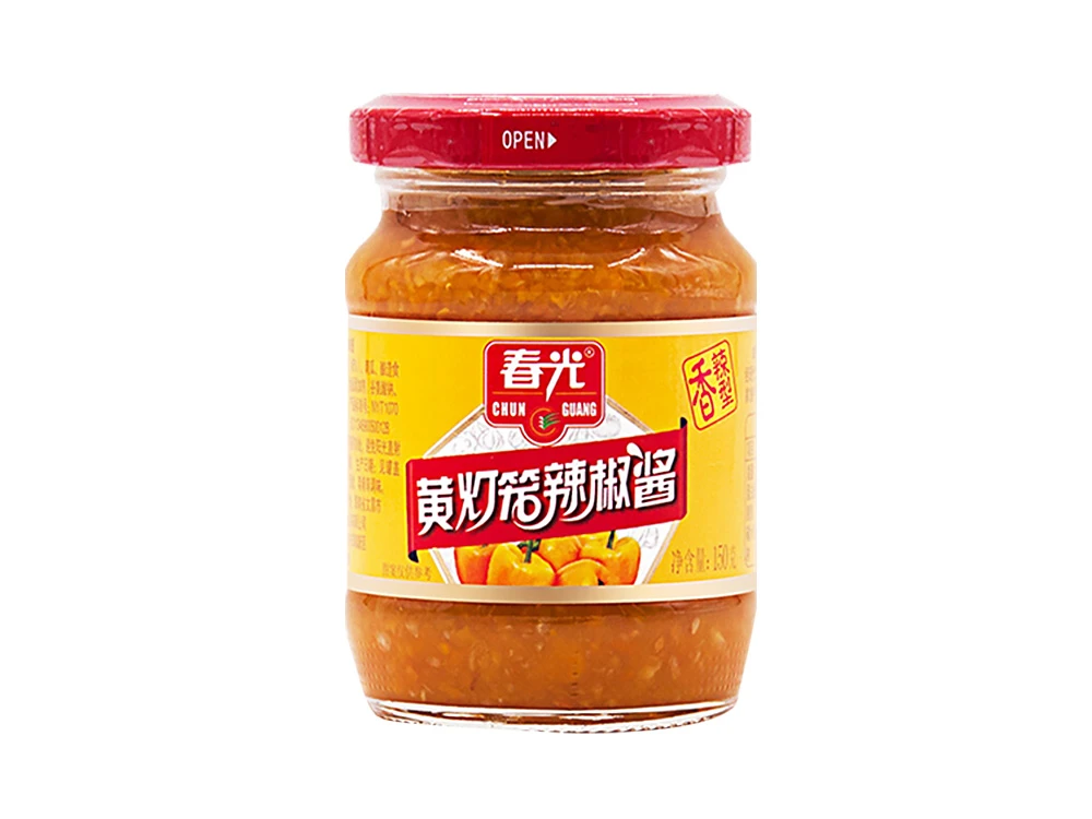 春光 黄灯笼辣椒酱 香辣型 150g