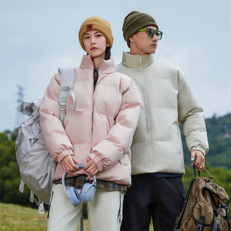 SEGOMON/森格蒙冬季保暖防寒男女款棉服防风御寒经典款百搭立领