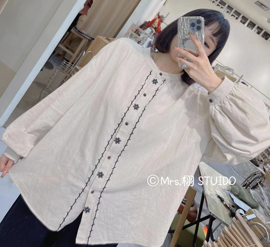 木羽家【19.9-29.9备注编码】森系衬衫裤子半身裙