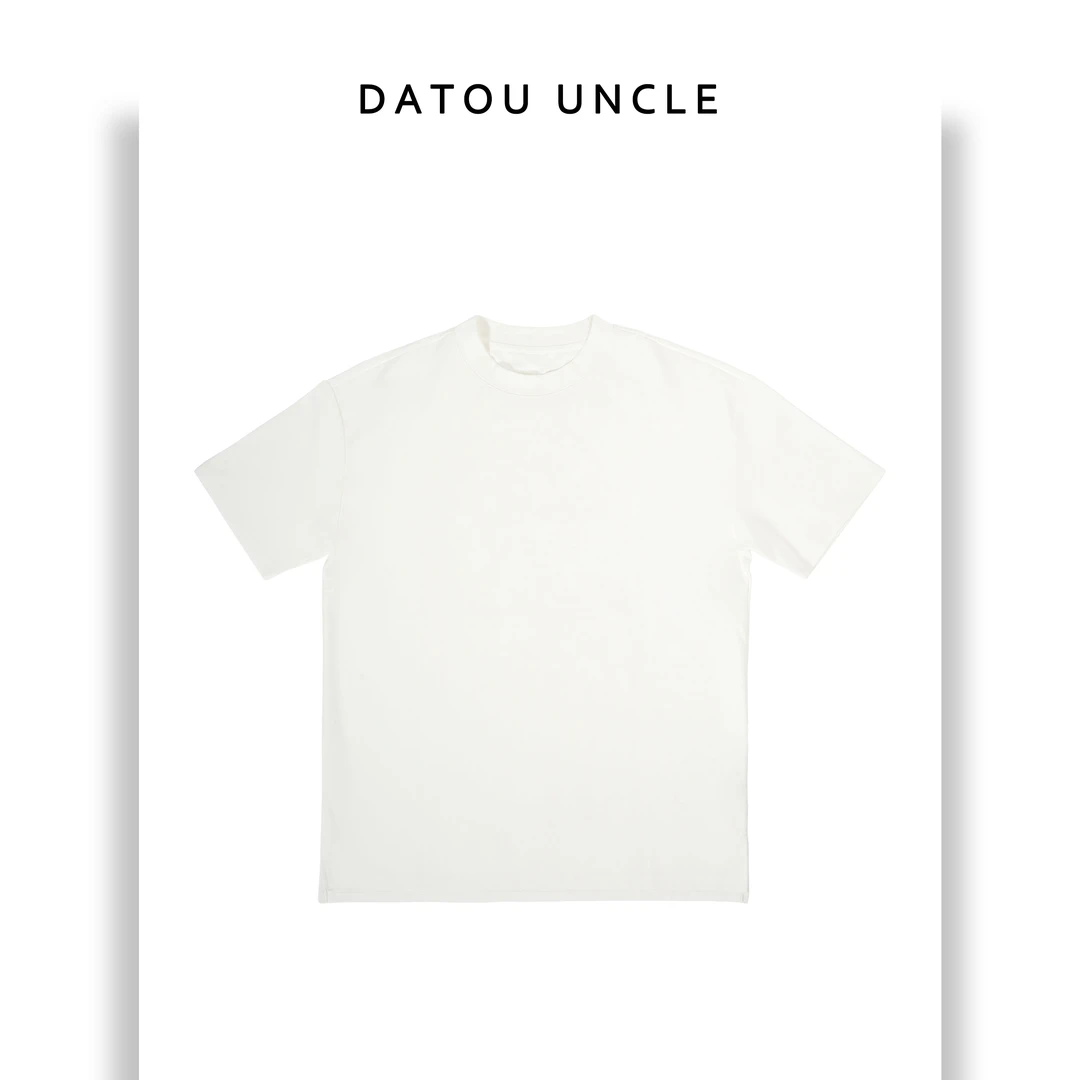 DT Bellwether秋季款重磅T恤男高级感棉感纯色短袖素TEE DDA2308