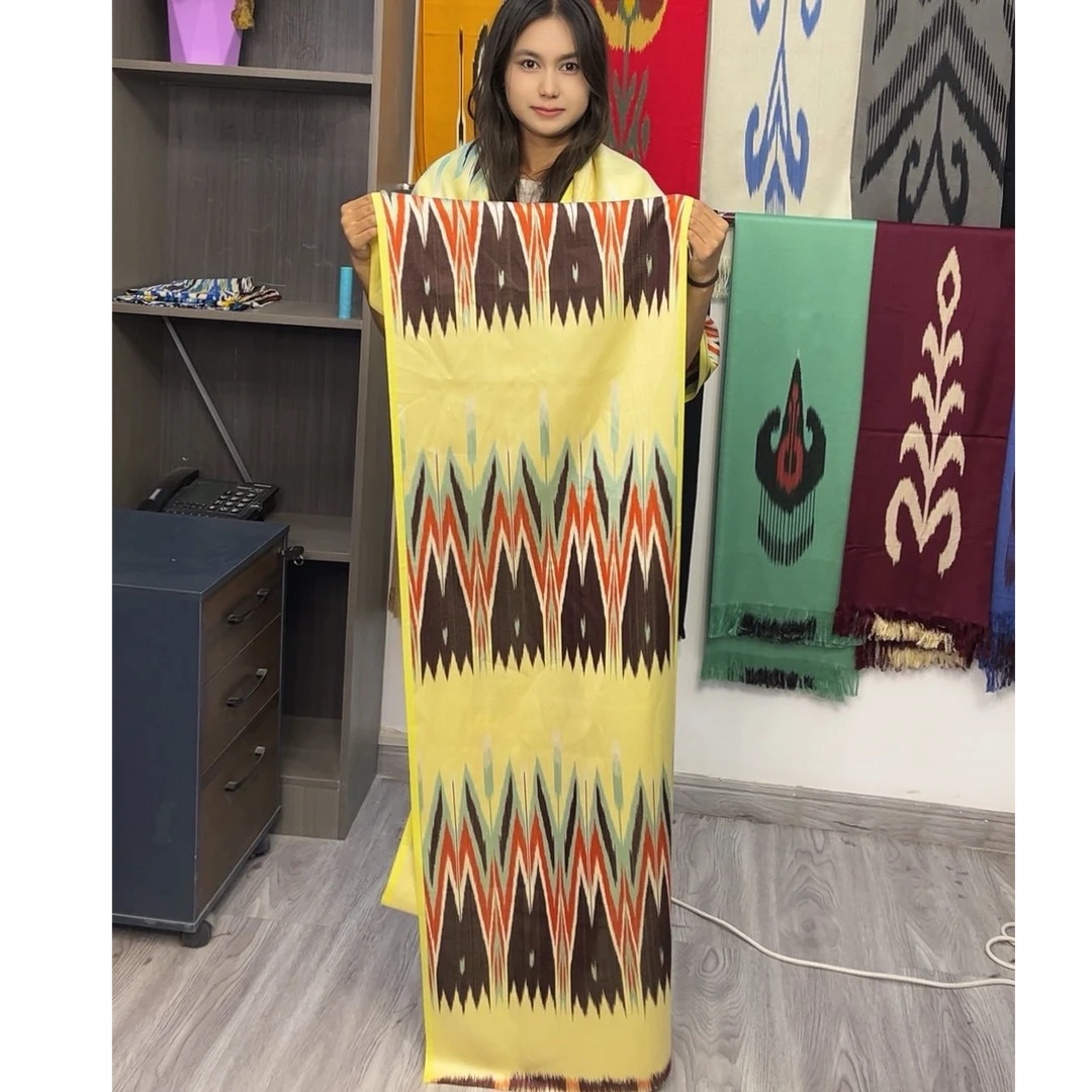 新疆和田特产和田艾德莱斯围巾60x650cm