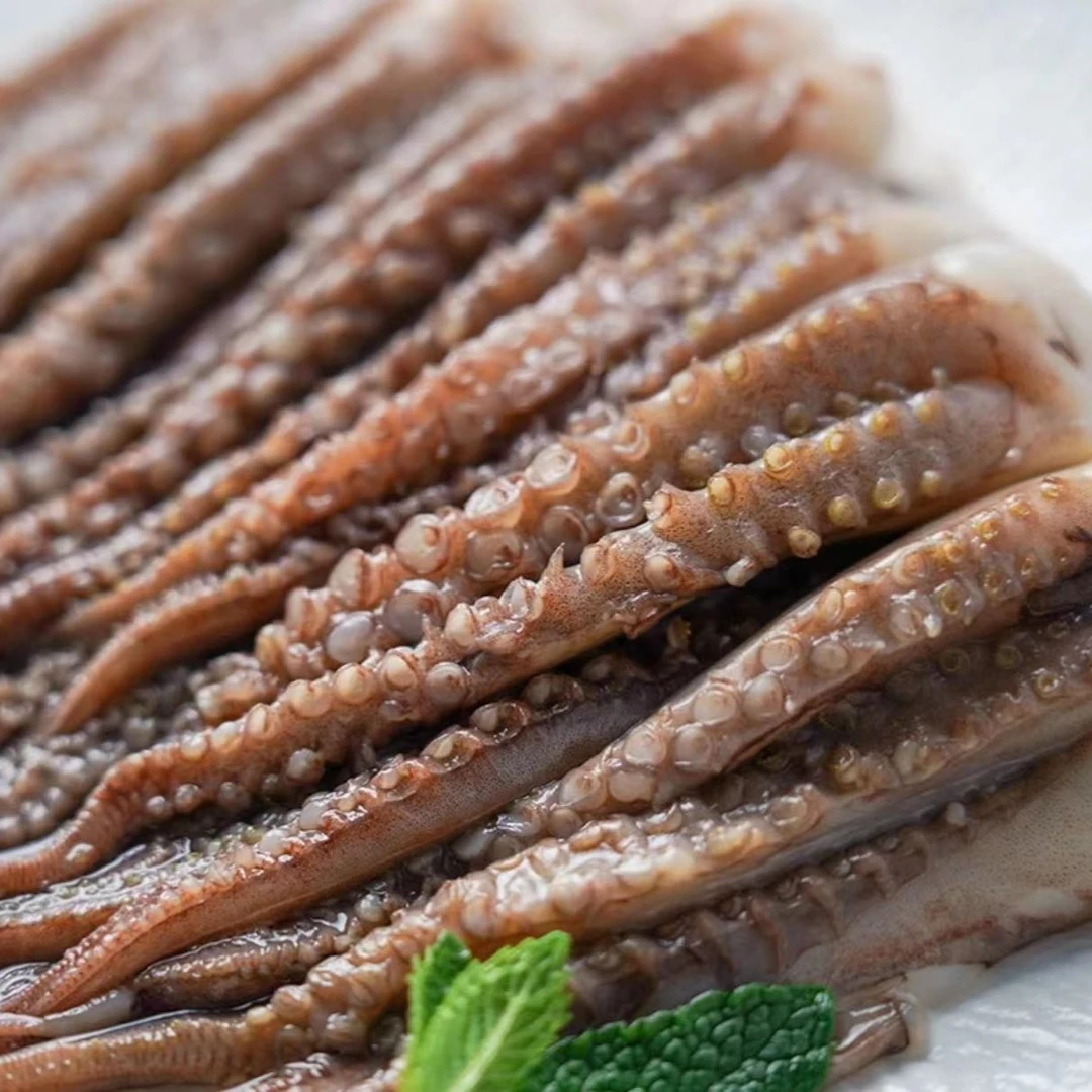 【可爱推荐】新鲜脆口鱿鱼须 新鲜速冻 500g/包