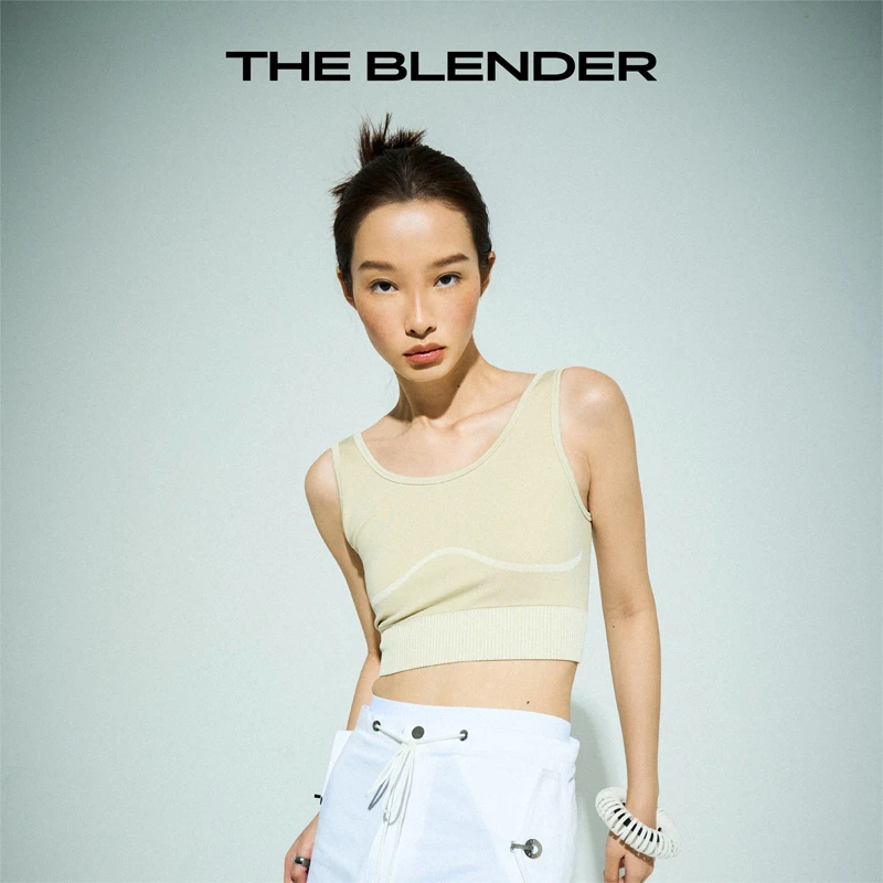 TheBlender 背心内衣一体打底外穿内搭女士健身防震透气舒适跑步