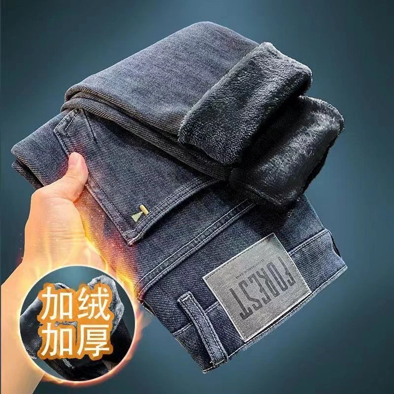 男士男士男士男裤新款加牛仔裤男修身小脚百搭韩版潮流加弹力长裤