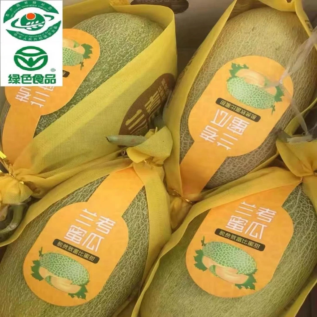 中通包邮兰考蜜瓜、来自黄河古道的甜蜜4公斤左右