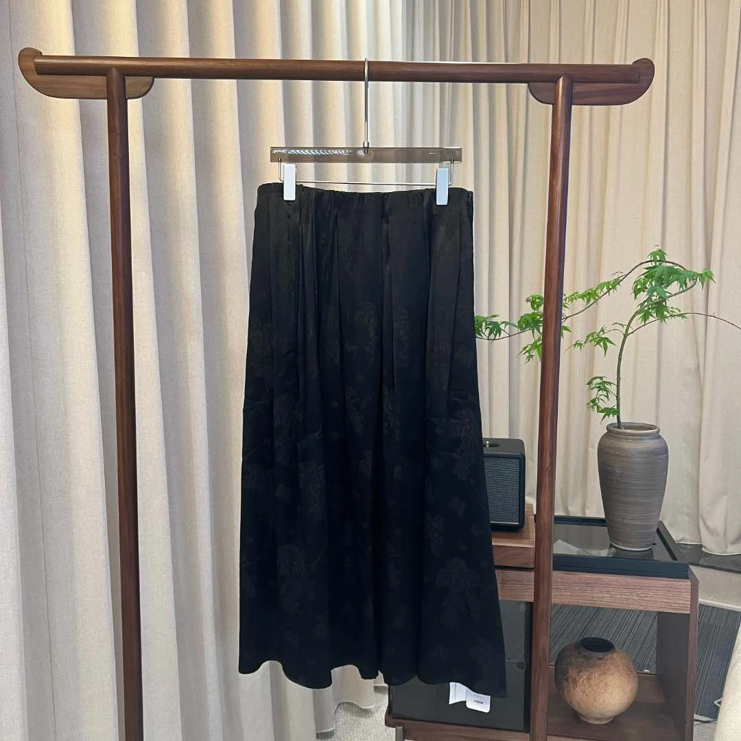 【虹辰.HONGCHEN】新款冠乐皱百搭半身裙-HC067