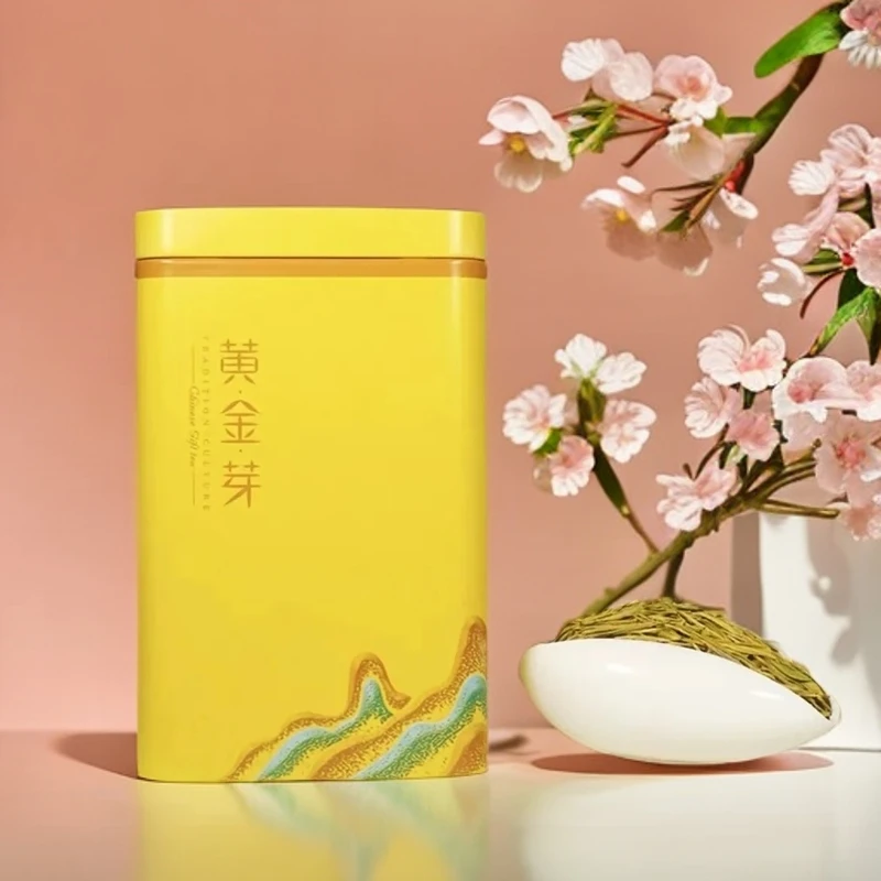【绿茶】黄金芽 茶叶 浓香型 明前绿茶 新茶 散装罐装