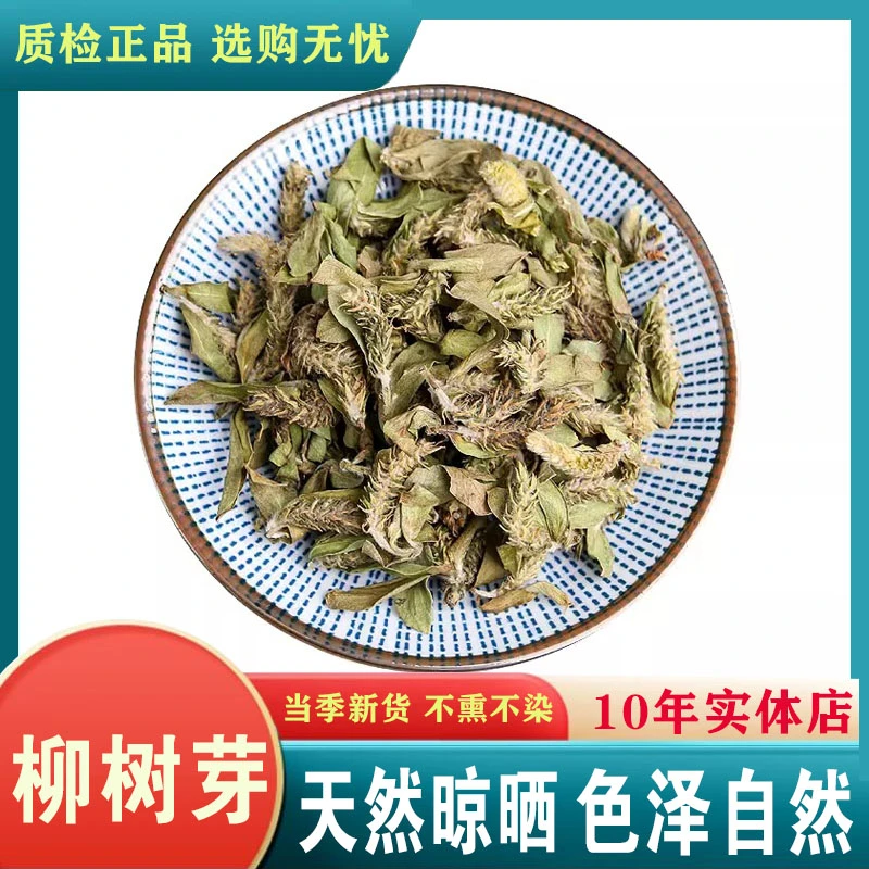 中药材精选正品柳树芽优质新货 柳絮 柳树芽 柳芽 嫩柳芽 柳芽茶