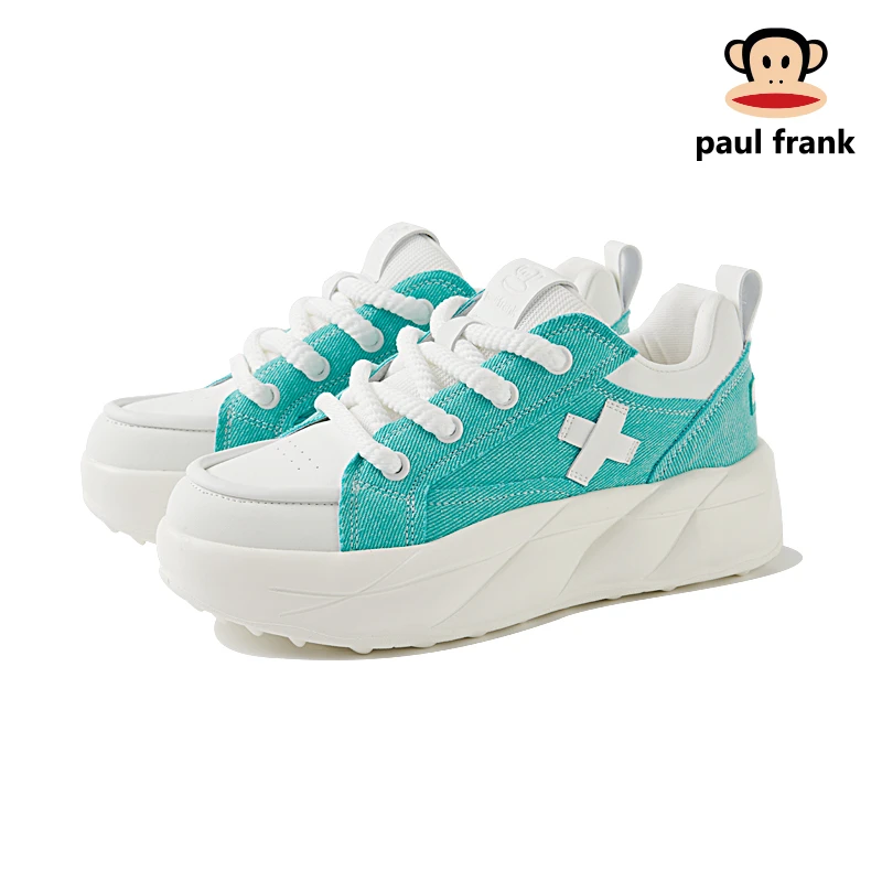 paul frank/大嘴猴秋冬潮流情侣运动鞋厚底男女休闲板鞋时尚百搭