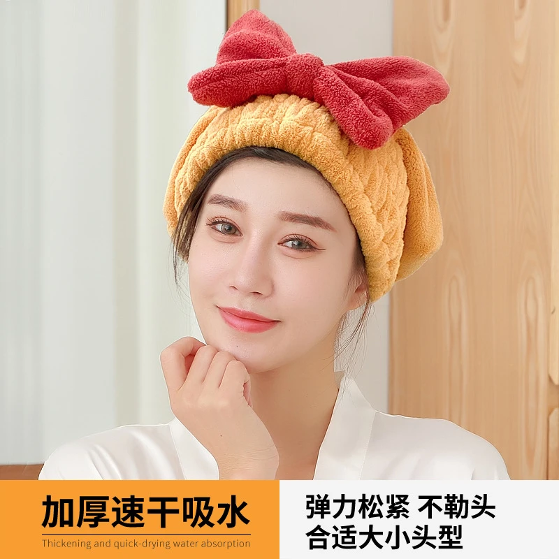 【外贸高货】升级干发帽女吸水速干浴帽可爱长短发洗头擦头巾加厚