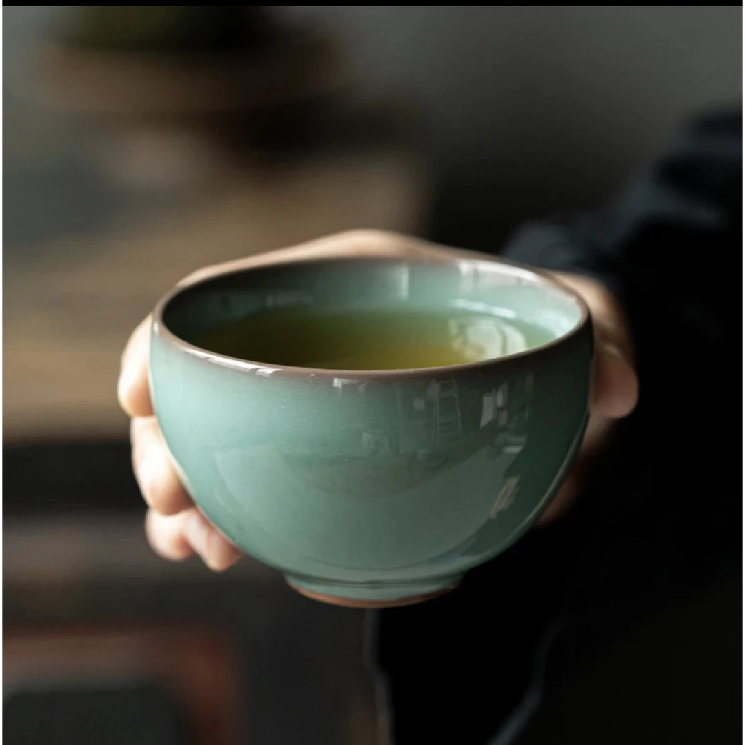 勿拍！瑕疵品链接绿禅定杯高端茶器