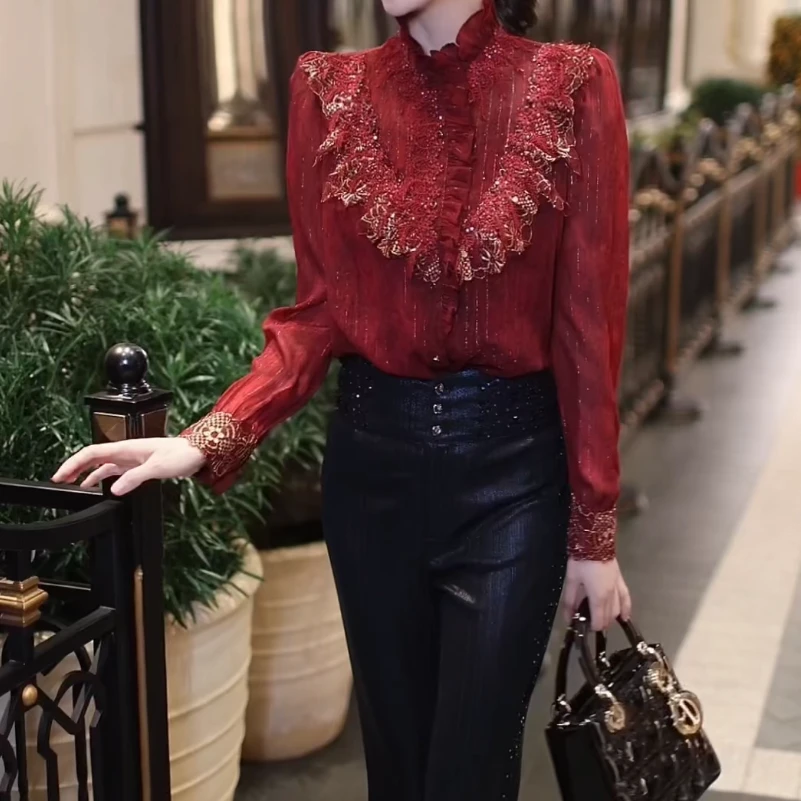 SEJI/瑟纪2.24【璀璨圆舞曲】重工气质上衣