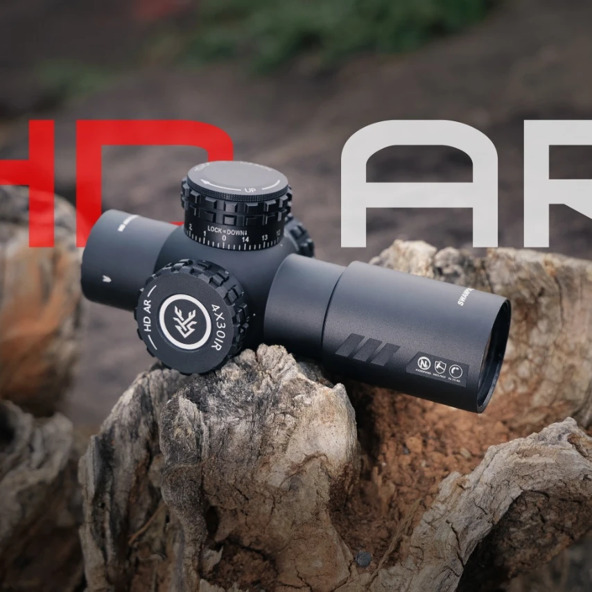 沼泽鹿新品 HD AR 4X30IR高配34管夹大视野快速单筒望远镜