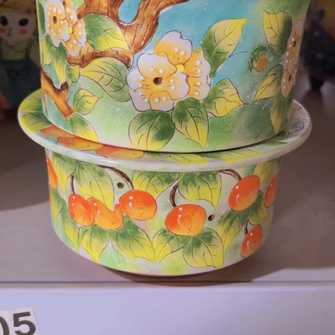 【闪购商品】密胺景德镇陶瓷花盆