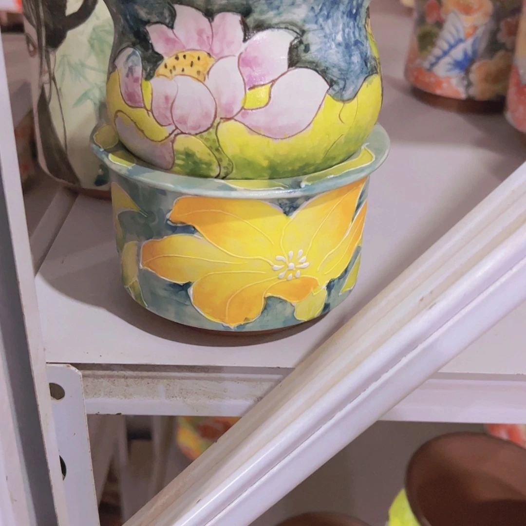 【闪购商品】密胺景德镇陶瓷花瓶