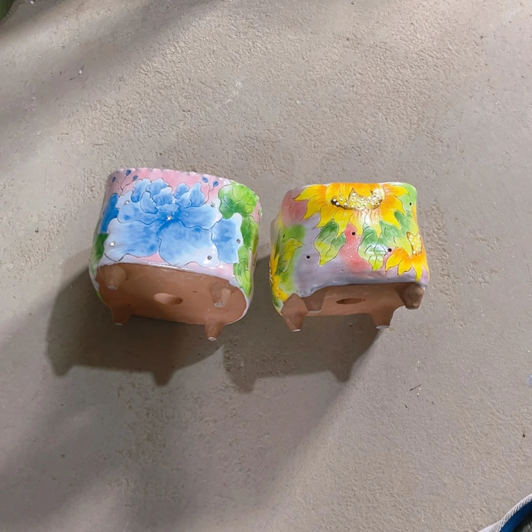 【闪购商品】密胺景德镇陶瓷花盆