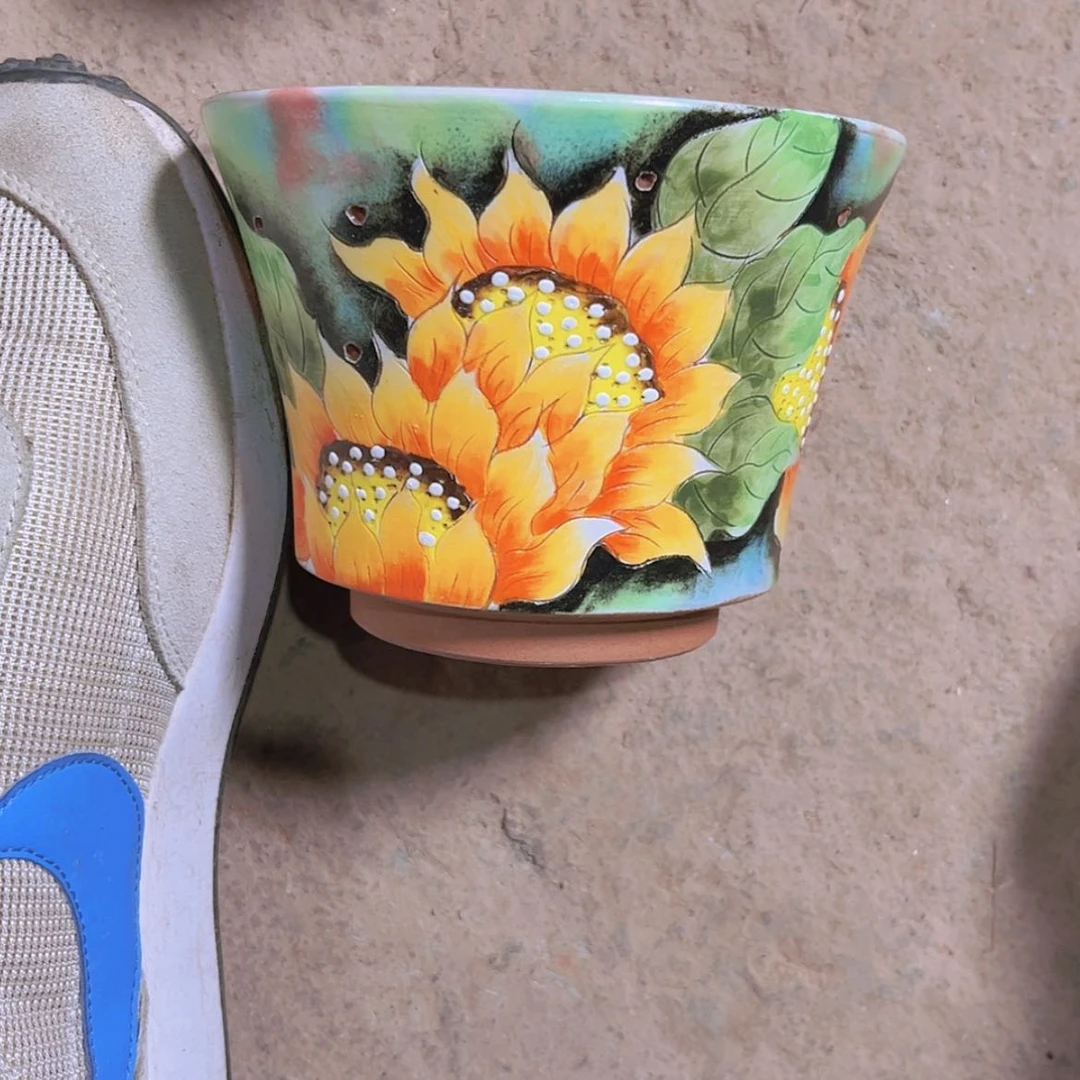 【闪购商品】密胺景德镇陶瓷花盆