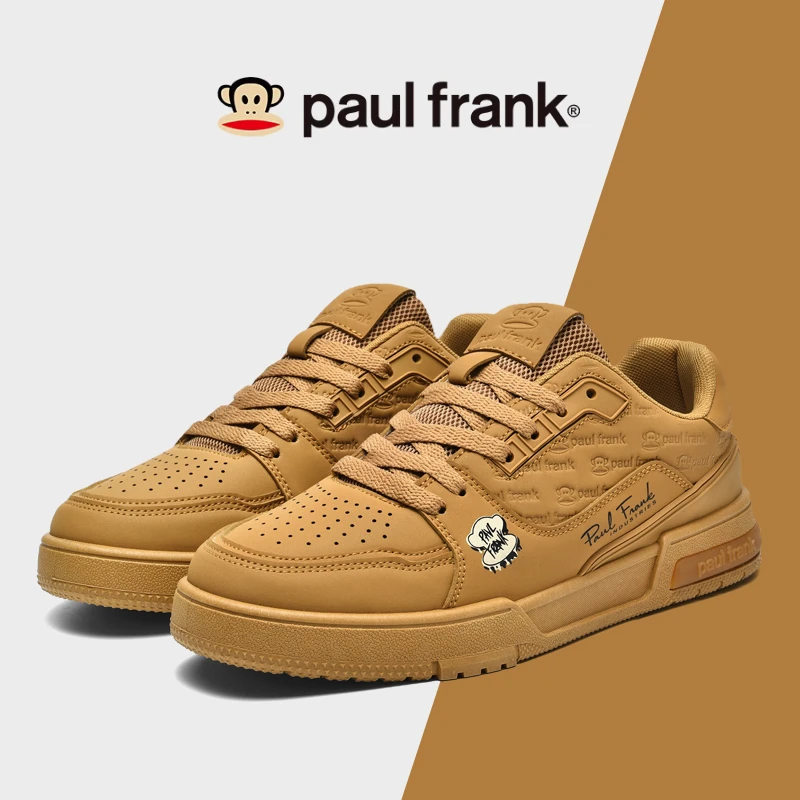 大嘴猴春季新款男鞋系带夜光网红百搭休闲鞋INS板鞋潮鞋低帮KX065