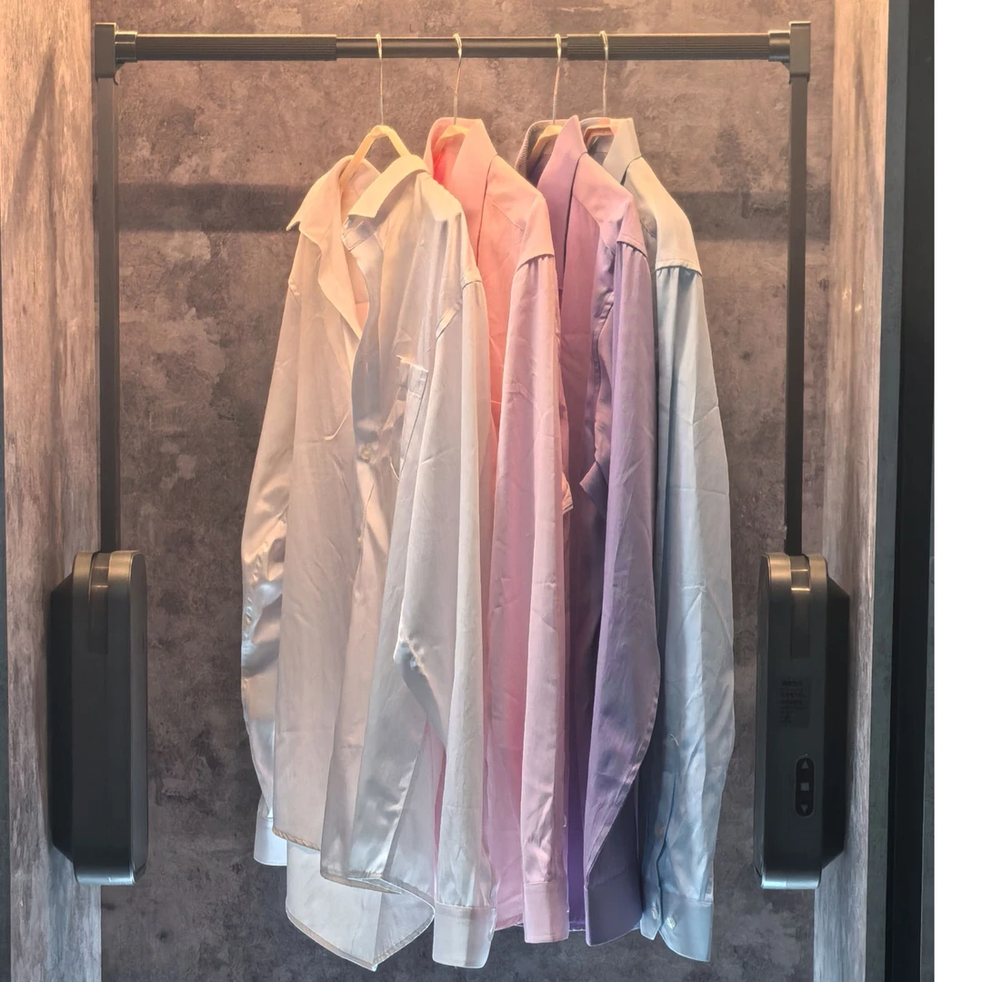 语音控制双电机电动置衣架