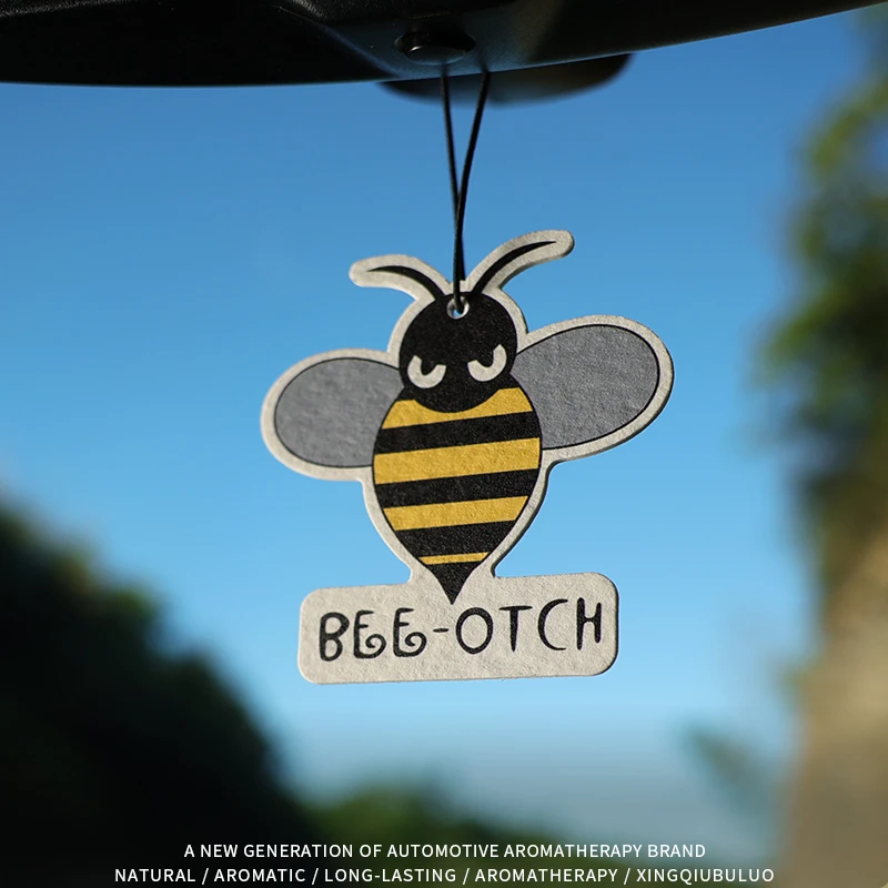 大黄蜂变形金刚车载香薰香水汽车产品持久香氛装饰用品挂件小蜜蜂