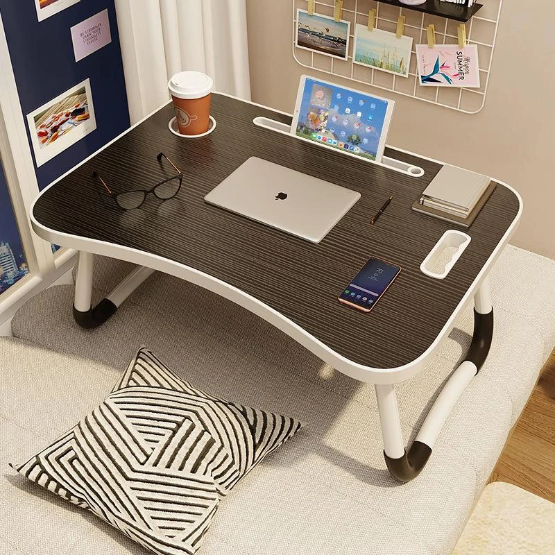 床上折叠小桌子学生宿舍上铺书桌学习桌电脑桌飘窗桌板家用懒人桌