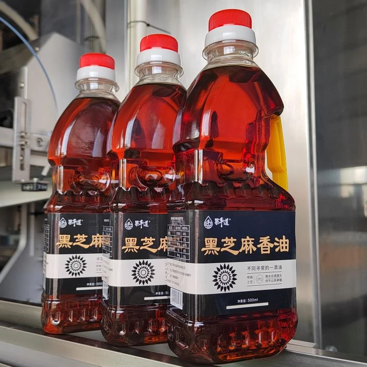 果丰道黑芝麻香油纯正营养月子油500毫升凉拌浓郁醇香