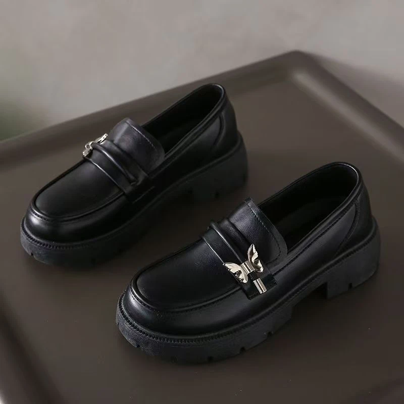 OuShiYuan/欧诗媛春夏新款时尚尤莱特厚底乐福鞋K1811