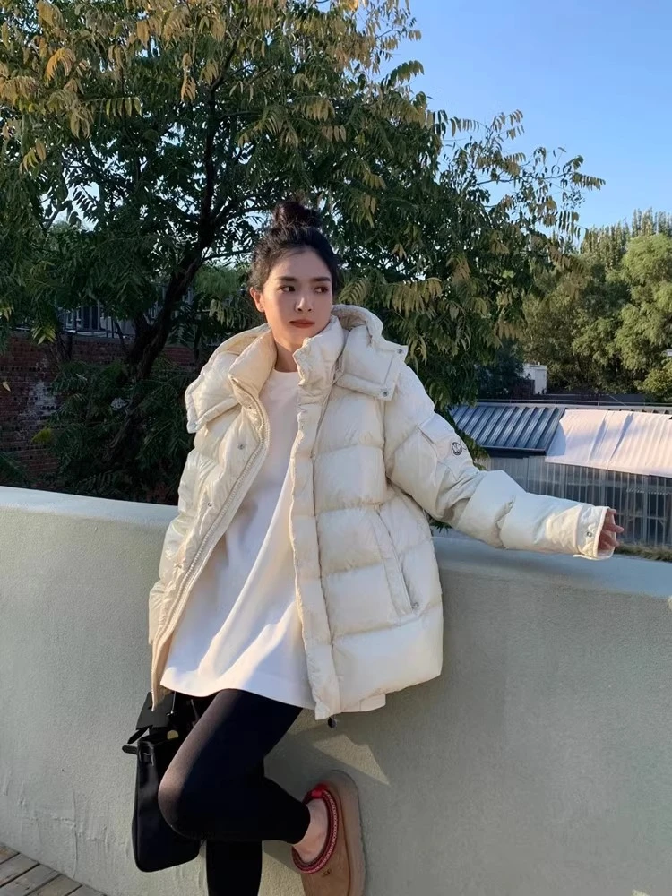 【全新升级哑光色】高定款 可拆卸帽羽绒服加厚短款冬季